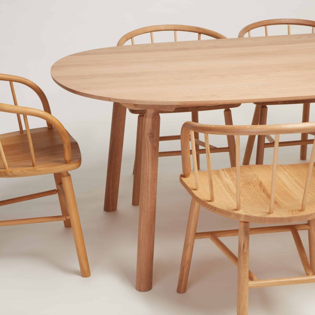 Hardy Dining Table and Chairs in Oak