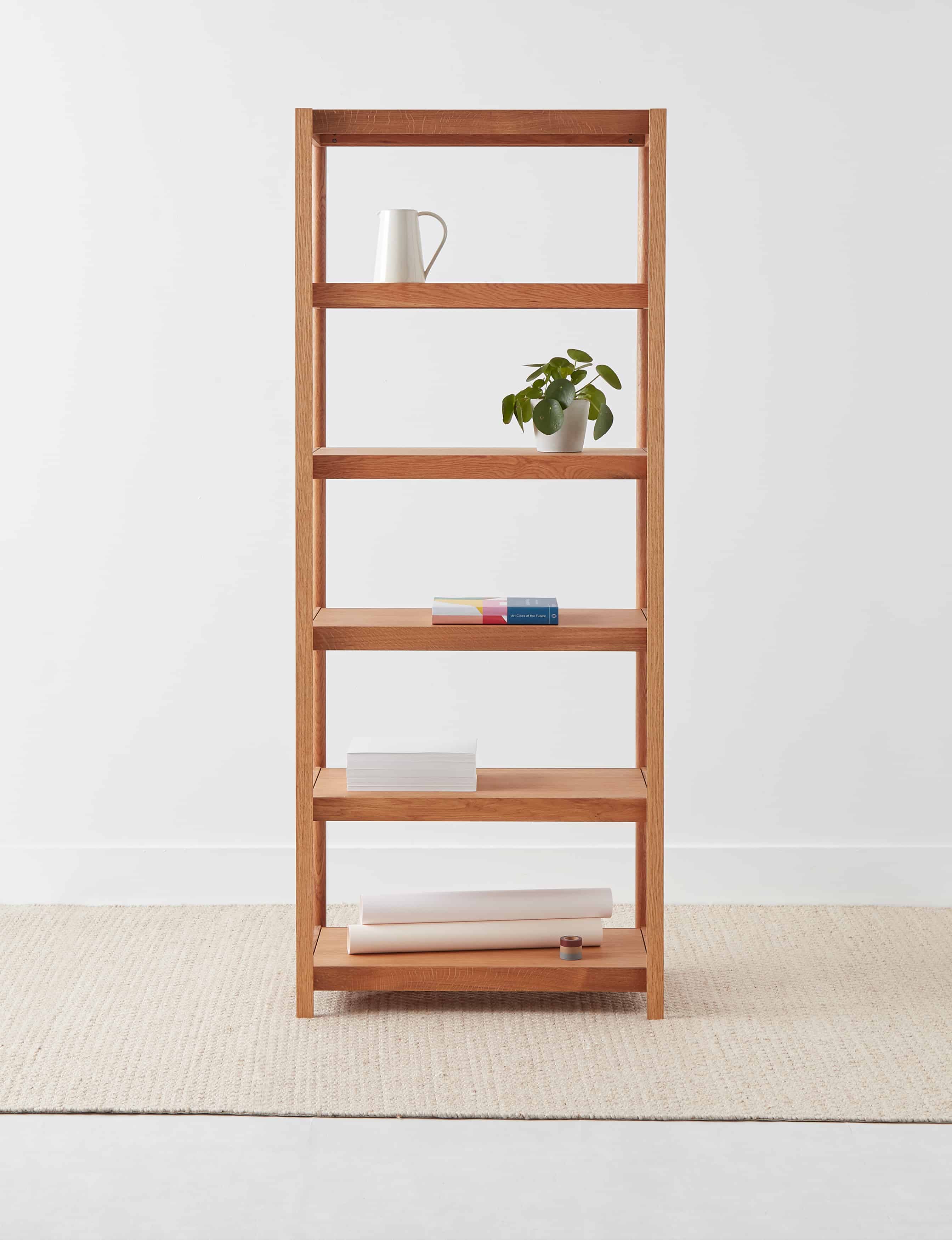 FRAM Large Oak Shelving Unit by Another Country