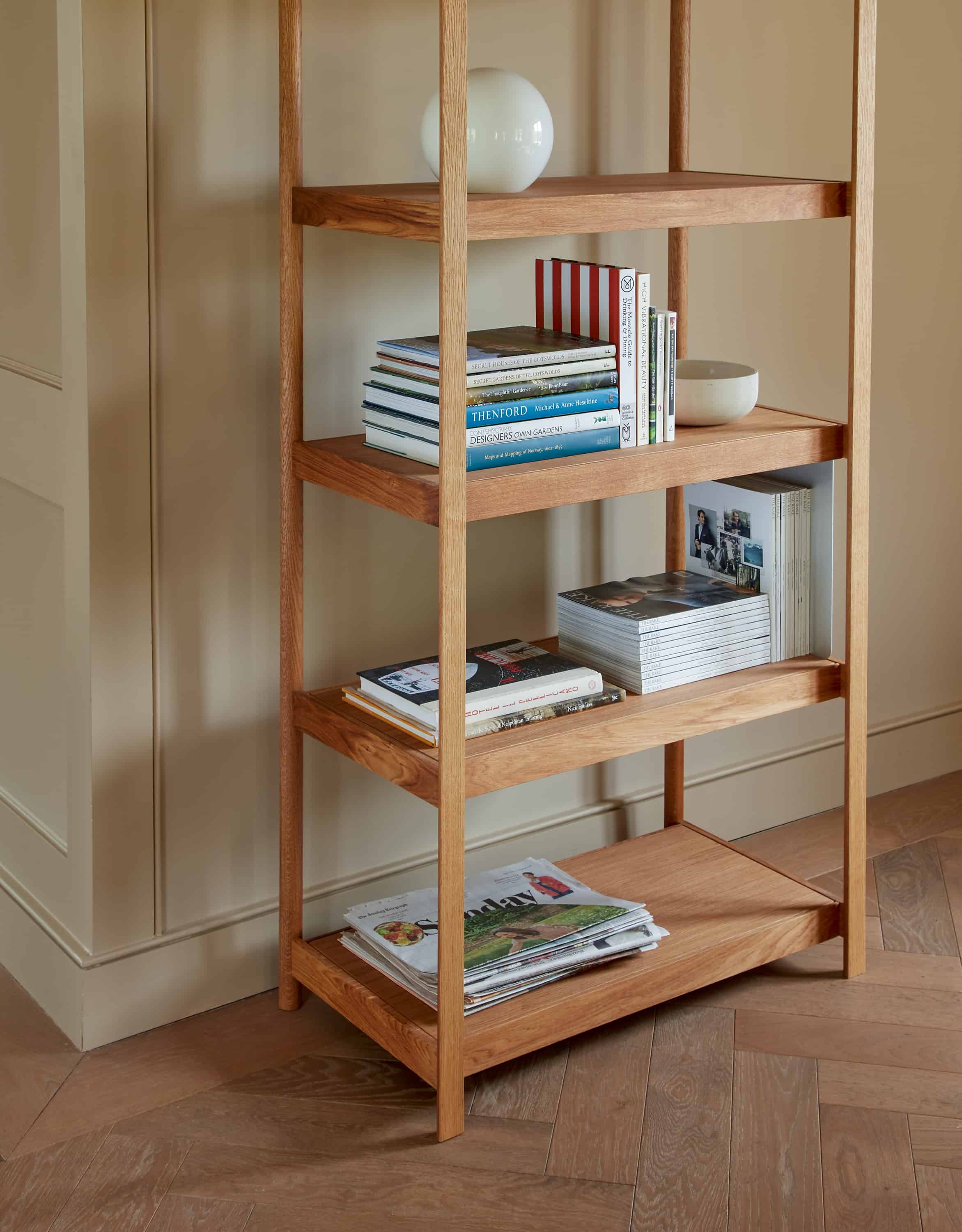FRAM Small Oak Shelving Unit by Another Country