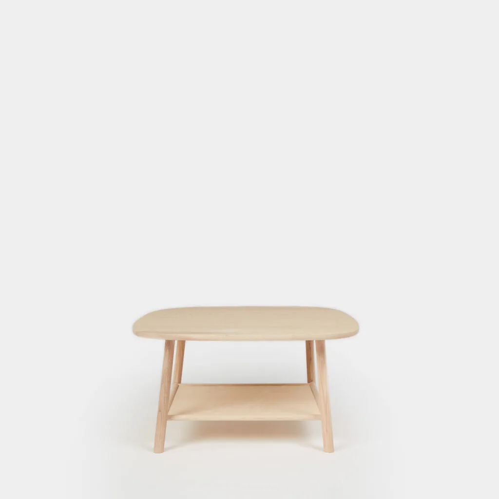 White oiled ash coffee table