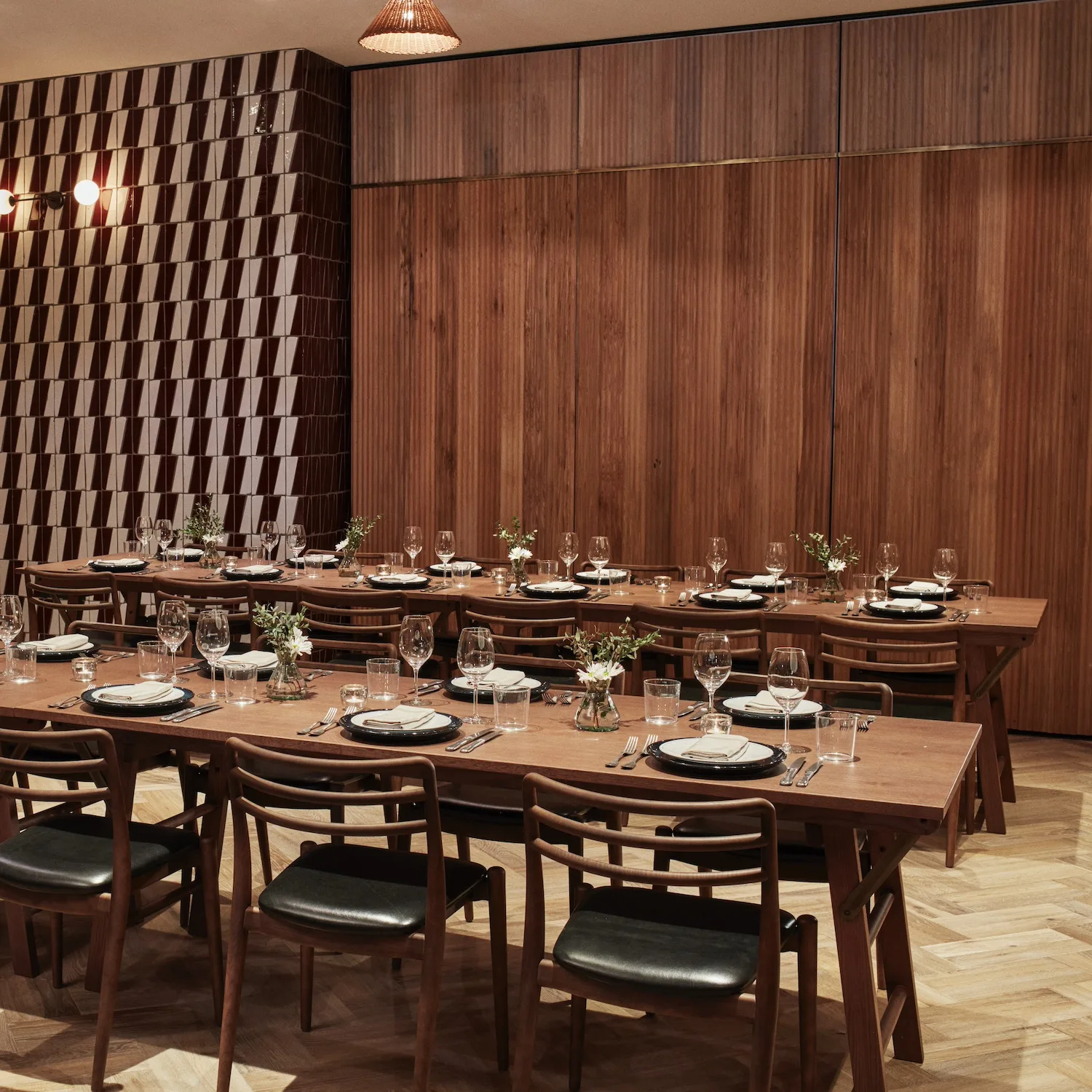 Bespoke Collapsible Trestle Tables for Hoxton Hotels