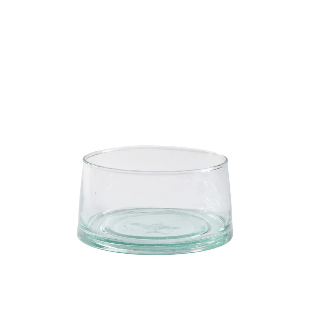 The Atlas Works tall glass dish