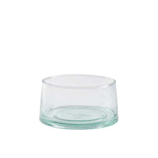 The Atlas Works tall glass dish