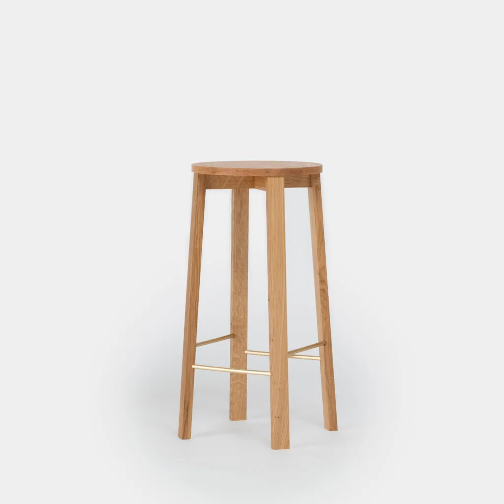 Kitchen bar stool four oak
