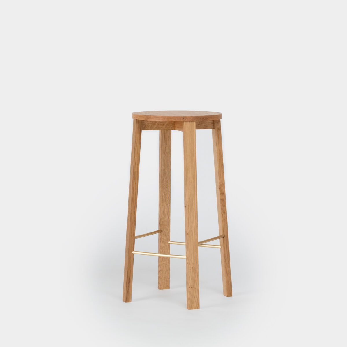 Modern Oak Bar Stool By Another Country, Modern Country Bar Stools