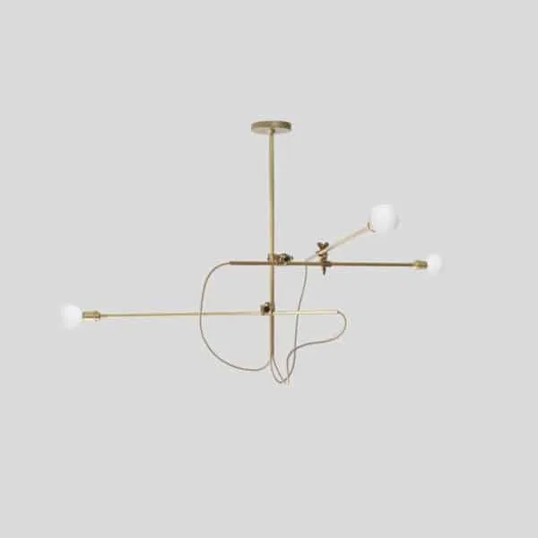 Workstead Brass Chandelier