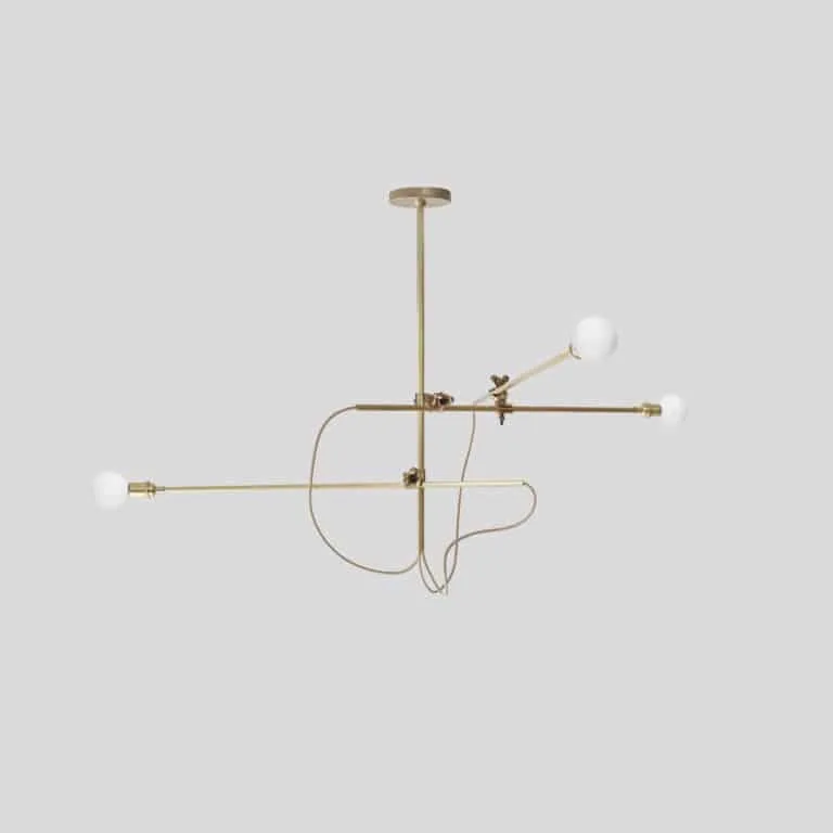 Workstead Brass Chandelier