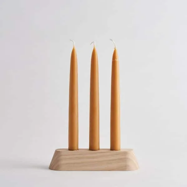 Another Country Candle Holder, Ash, Short