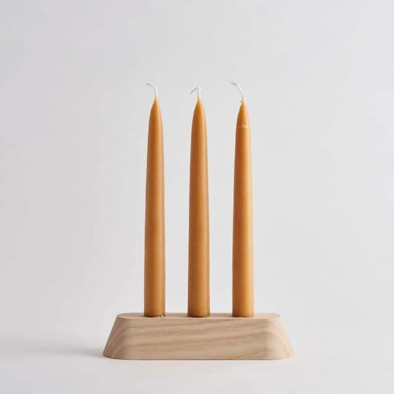Another Country Candle Holder, Ash, Short