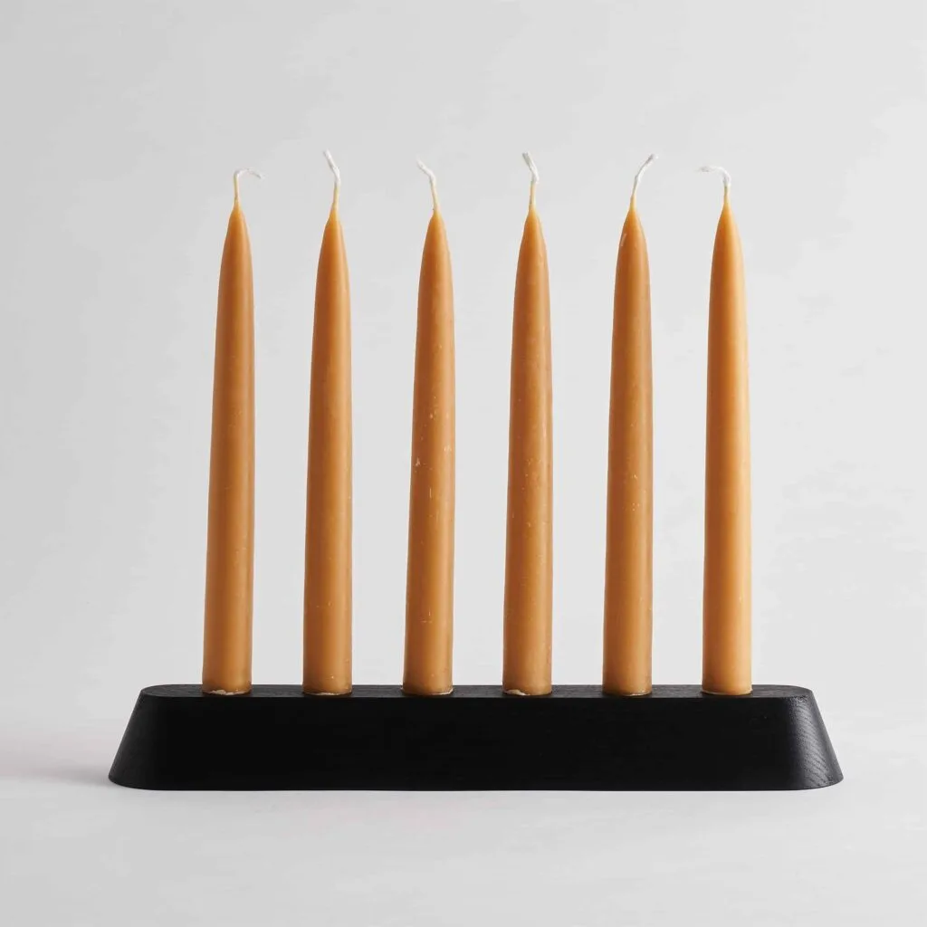 Another Country Candle Holder, Black, Long