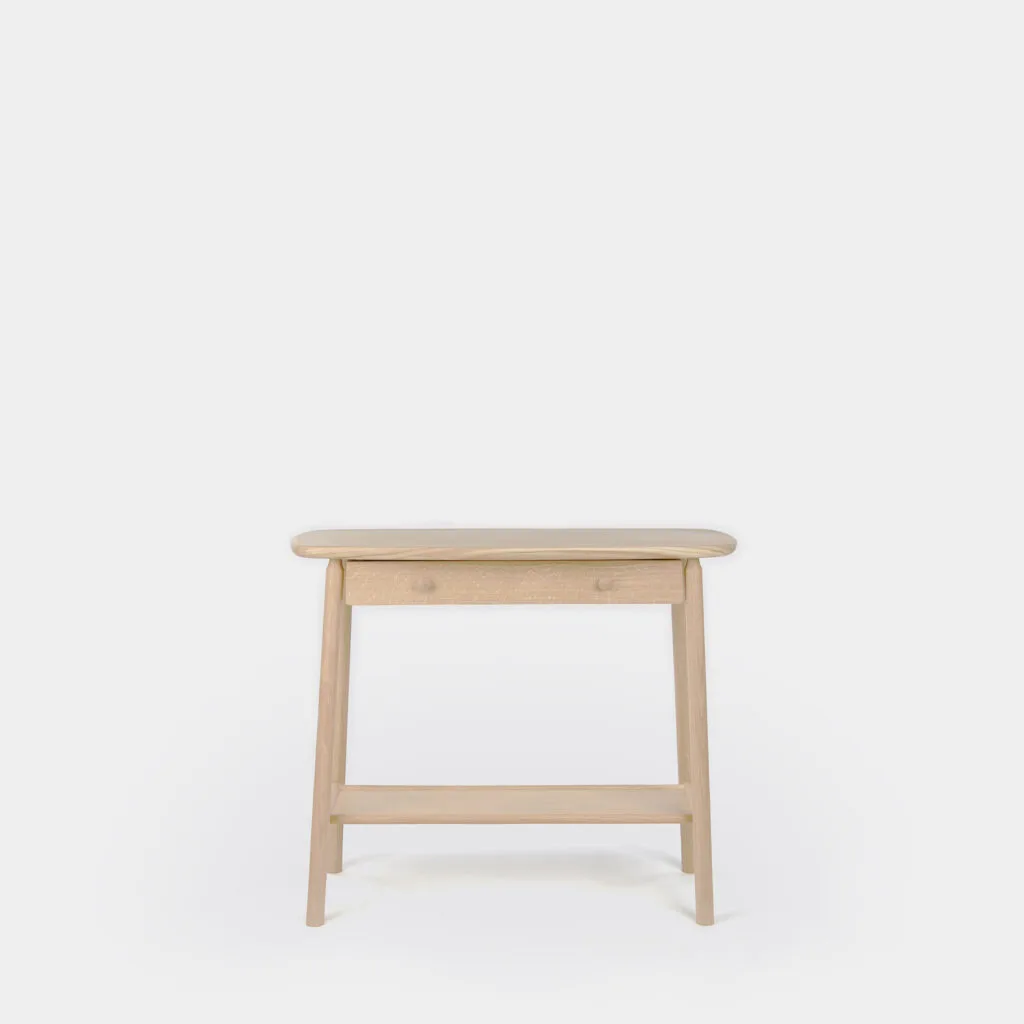 Hardy ash console bedside occasional table