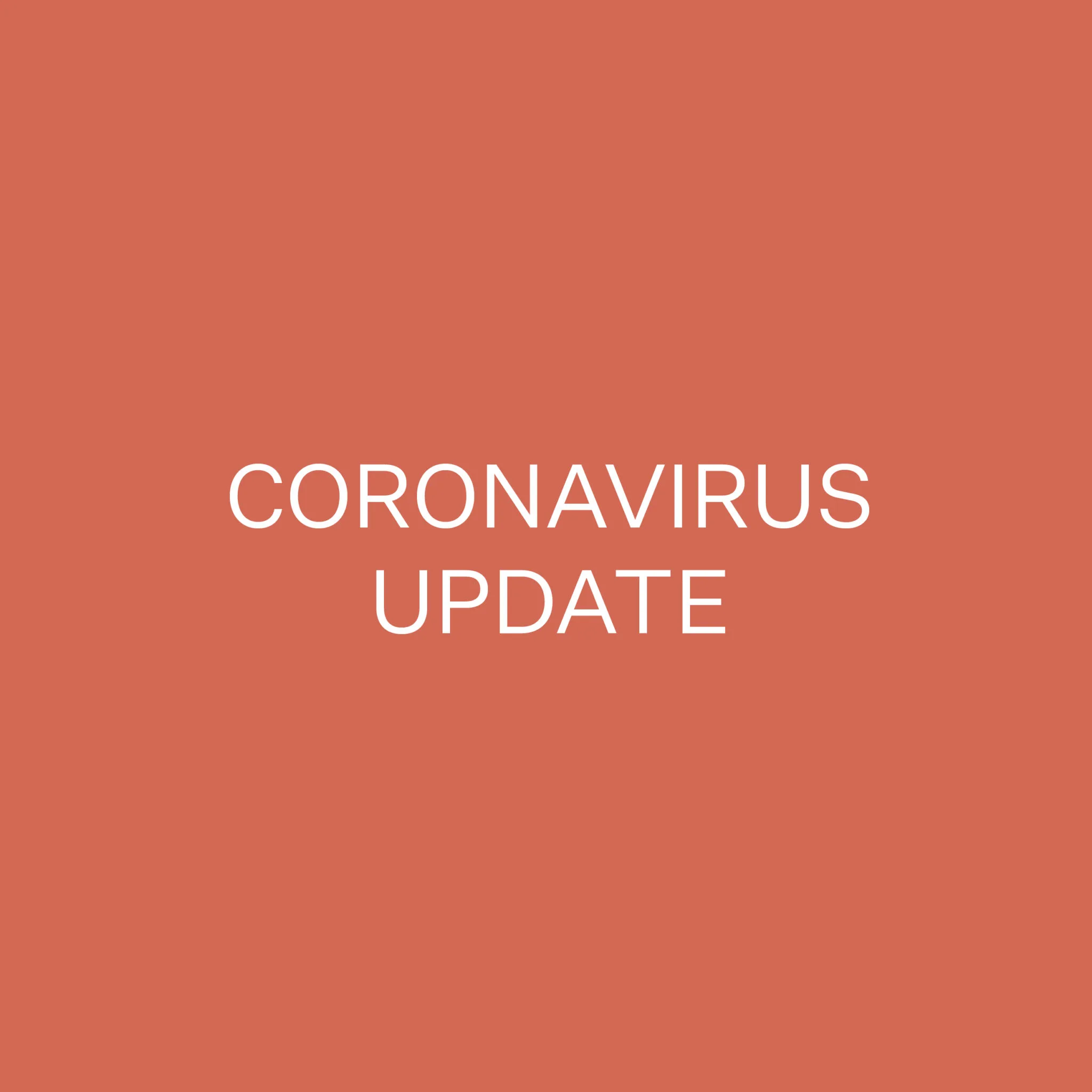 Coronavirus Update 24/3/20