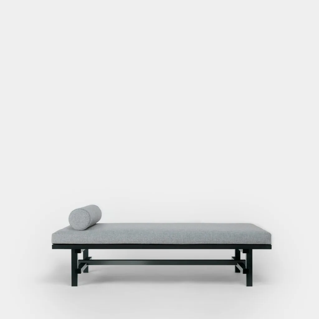 Solid ash day bed green