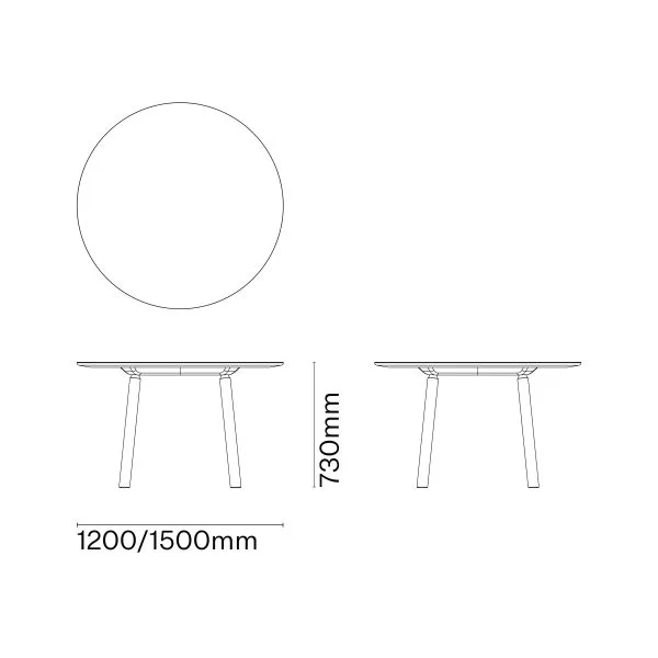 Hardy Dining Table Round