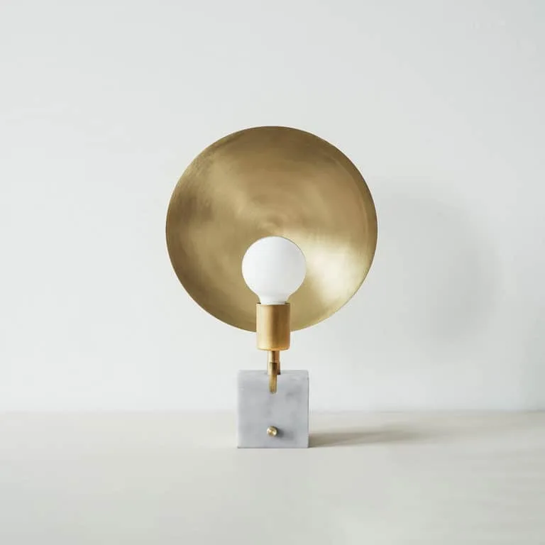 Workstead Helios Brass Table Lamp