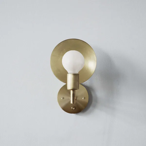 Workstead Orbit Sconce Brass