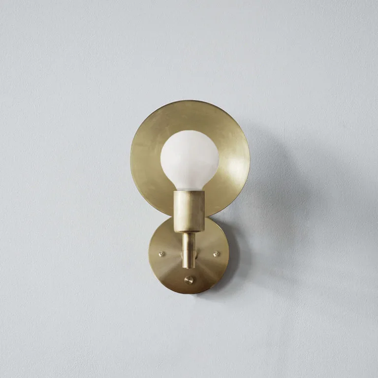 Workstead Orbit Sconce Brass