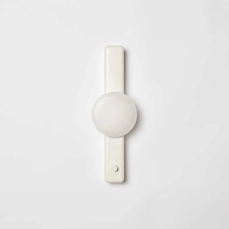 Workstead Park II White Enamel Wall Light