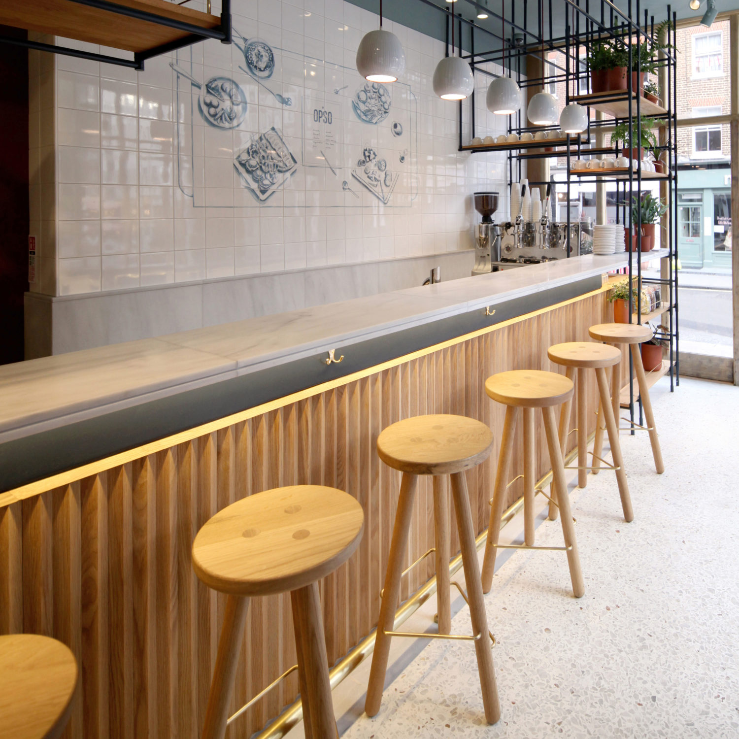 Bar Stool One in Situ