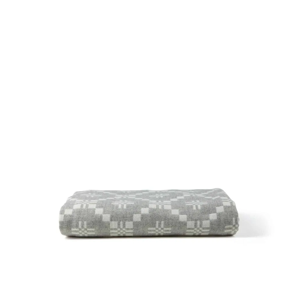 Silver St Davids Cross Throw by Melin Tregwynt