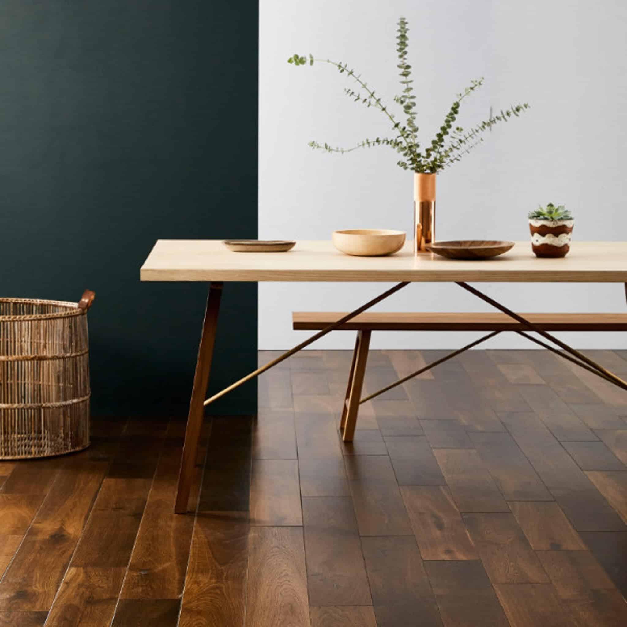 Solid Walnut Dining Table Two by ANOTHER COUNTRY