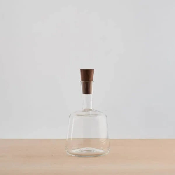 Glass cob decanter Michael Ruh